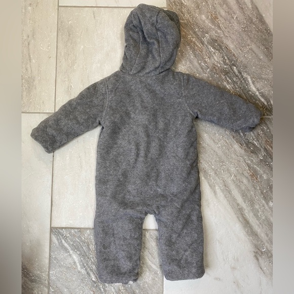 Baby Gap Fleece Bunting 3-6 months - Picture 2 of 3